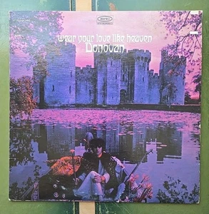 1967 Donovan Wear Your Love Like Heaven Record 12" Vinyl LP 33 RPM Epic BN 26349 - Imagen 1 de 9