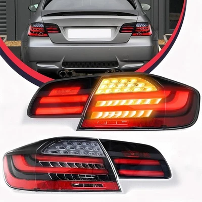 Luces de freno traseras LED ahumadas L&R para BMW Serie 3 330 335 M3 E92 2006-2012 Foto 1 de 4