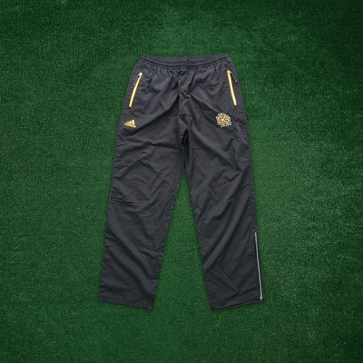 Kennesaw State Owls Adidas NCAA Men's Black Sideline MV Woven Pants 2.0 - Image 1 of 4