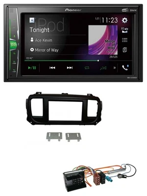 Pioneer 2DIN MP3 DAB USB Bluetooth Autoradio für Citroen Jumpy Dispatch Spacetou - Bild 1 von 4