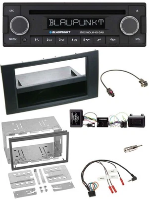 Blaupunkt Lenkrad Bluetooth DAB CD USB Autoradio für Ford Kuga 2008-2012 schwarz - Bild 1 von 4