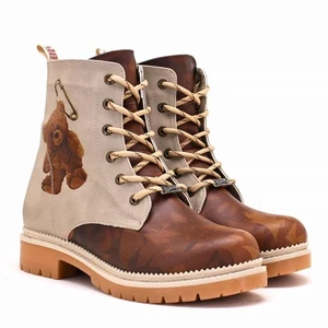 Colorful Printed Boots / Patterned Women's Sports Boots / Birthday Gift - Picture 1 of 8