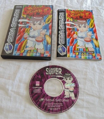 Super Puzzle Fighter 2 Turbo authentique version originale sega saturn complet - Photo 1/4