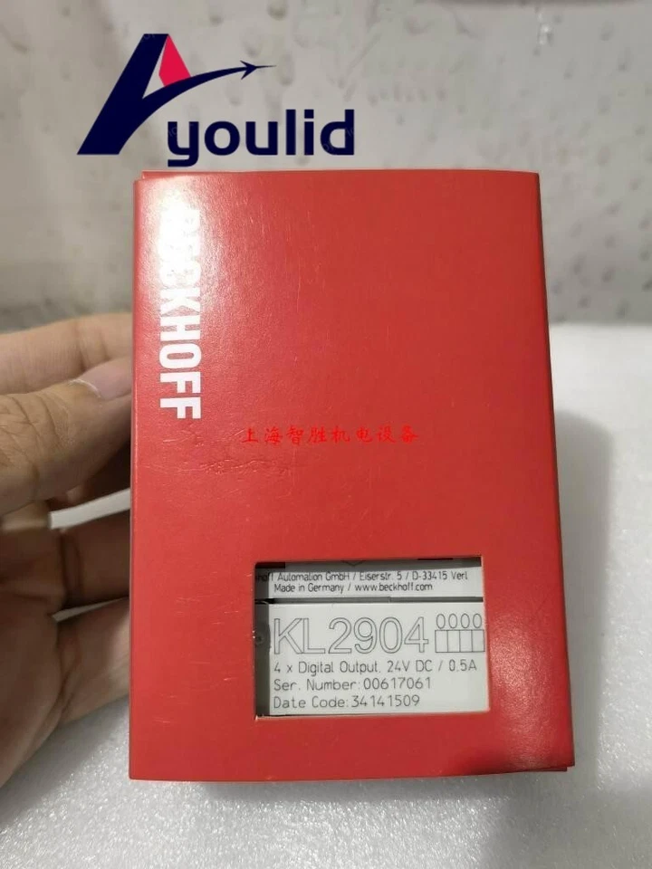 1PC NEW BECKHOFF KL2904 PLC MODULE KL2904 - Image 1 of 1