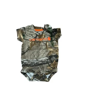 Body Carhartt RealTree Xtra TALLA 3M Camuflaje Manga Larga Una Pieza Bebé Caza - Imagen 1 de 4