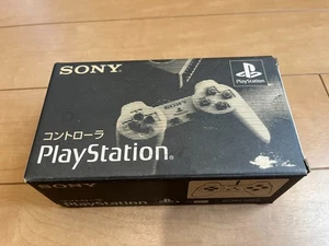 PS1 PlayStation Controller SCPH-1010 Gray Original Color 0802 - Picture 1 of 9