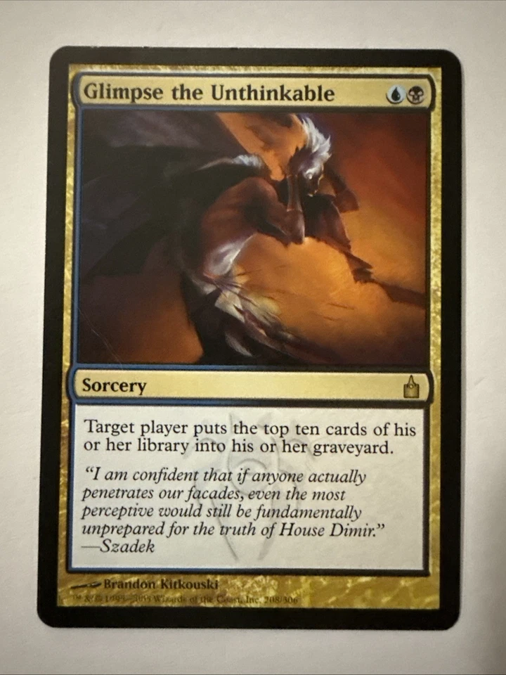 Glimpse the Unthinkable Ravnica: City of Guilds Regular - Image 1 of 1
