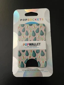POP SOCKET AVOCADO POP WALLET CC ID HOLDER - CUTE & VERY FUNCTIONAL! - Photo 1 sur 3