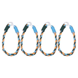 Woven Phone Wrist Strap, 4 Pcs Nylon Cell Phone Bracelet(Gray/Blue/Orange) - Zdjęcie 1 z 5