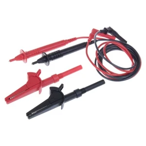 Silvertronic 1000V GS38 Compliant Fused Leads Kit with Crocodile Clips - Picture 1 of 2