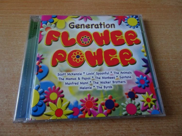 Doppel CD Generation Flower Power: Scott McKenzie Moody Blues The Walker Brother - Bild 1 von 1