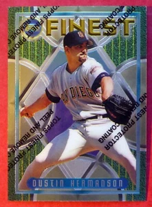 1995 Topps Finest Dustin Hermanson #302 (Padres) NM+ - Picture 1 of 1