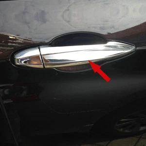 8pcs Chrome Car Door Side Handles Cover Trim Garnish Fits BMW X1 F48 2016-2021 - Picture 1 of 6