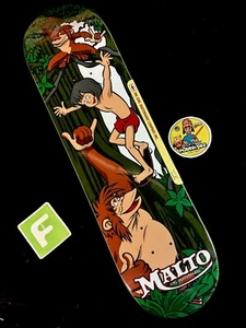 SUPER RARO Sean Malto El Libro de la Selva Mowgli Niña Tabla de Monopatín Modelo Profesional - Imagen 1 de 7