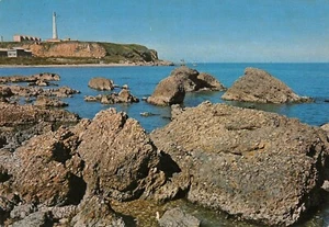 B470) VASTO SCOGLIERA E FARO PUNTA PENNA VIAGGIATA CHIETI  - Picture 1 of 2