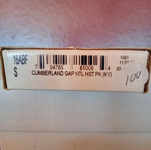 2016 - S - Cumberland Gap Hist Park - 100 Quarters Bag - Sealed Mint Box - 16ABF - Picture 1 of 1