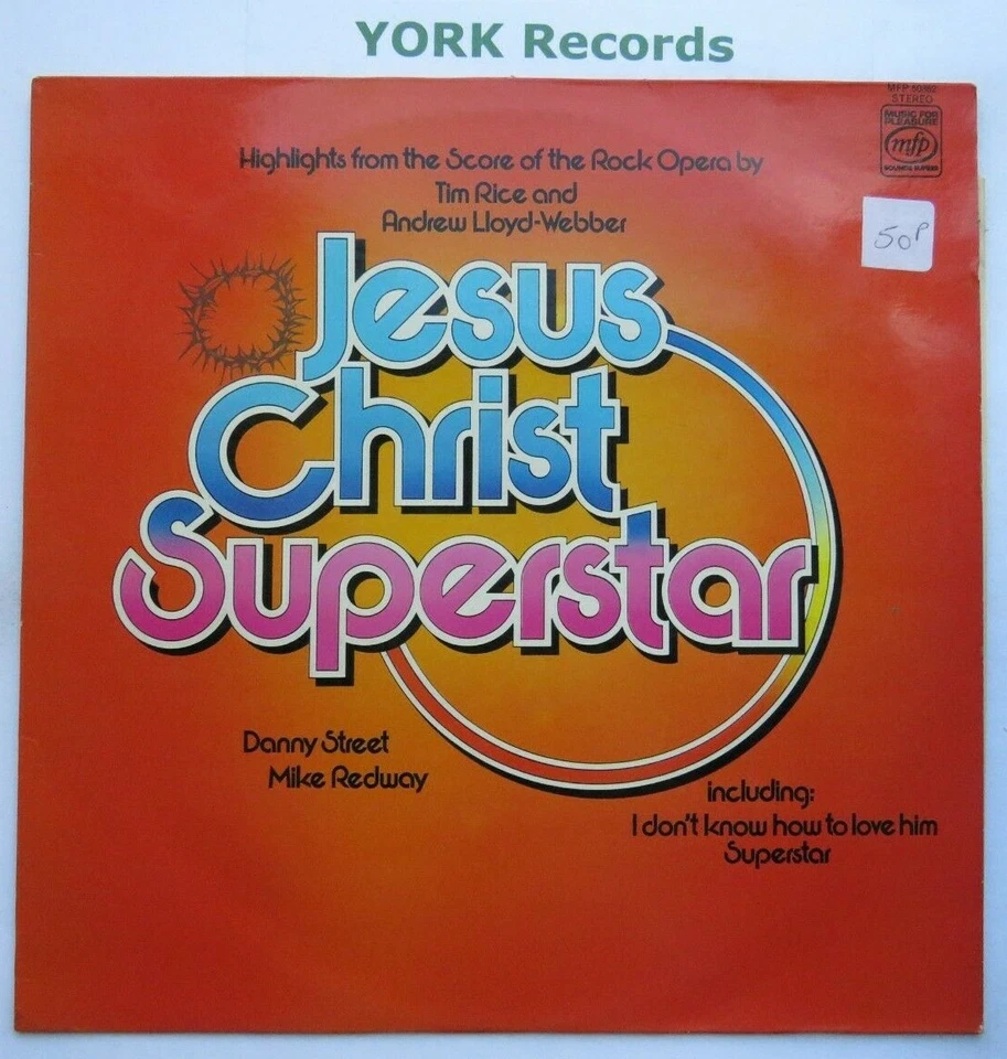 JESUS CHRIST SUPERSTAR - Highlights From The Score - Ex Con LP Record MFP 50362 - Image 1 of 1