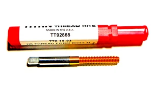 1pc) 12-24 H6 THREAD ROLL FORM BOTTOM TAP TIN COATED TITAN USA TT92868  TT101 - Picture 1 of 4