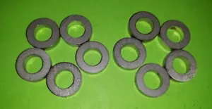10x Distanziale Inox Extra Spessore 5mm Rondella M10 3/8" Collettore Scarico Ingresso V8 - Foto 1 di 3