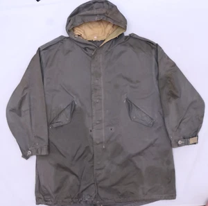 Chaqueta Abrigo Parka Capucha Cola de Pescado D5186 De Colección Para Hombre Talla L - Imagen 1 de 12