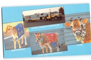 Postal Elsie la Vaca Borden, Beauregard, Cowdillac, Publicidad, De colección - Imagen 1 de 2
