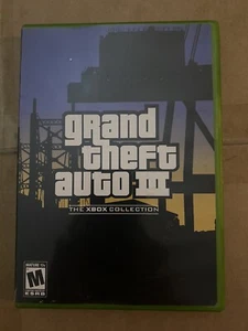 Grand Theft Auto 3 III The Xbox Collection (Microsoft Xbox, 2003) No Manual - Picture 1 of 5