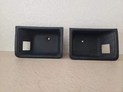 81-87 Oldsmobile Cutlass Supreme 4 Door Sedan Rear Door Handle Bezels Used - Image 1 of 4