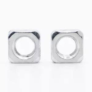 Square Nuts Carbon Steel M3 M4 M5 M6 M8 M10 M12 DIN557 GB39 Zinc Plated 5to50pcs - Picture 1 of 6