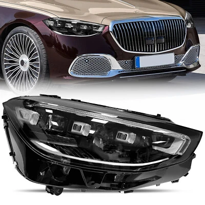 Passenger Led Headlight For 2021-2023 Mercedes-Benz S-Class W223 S500 S580 Right - Image 1 of 4
