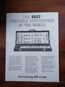 ELECTROCOMP EML-101 Rare Original Ad Pamphlet Brochure  - Picture 1 of 6