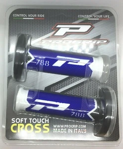 PROGRIP 788 BLUE / BLACK GRIPS For YAMAHA YZ450F YZF Motocross - Picture 1 of 2