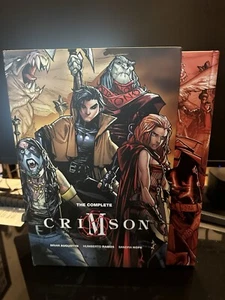 Boom! Crimson Complete Omnibus SIGNED HC Hardcover Slipcover Augustyn Ramos OOP - Picture 1 of 14