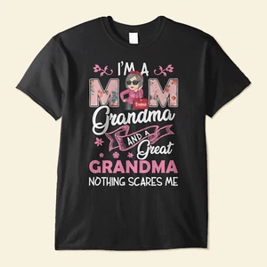Personalisiertes Shirt Ich bin Mama Oma Oma Geburtstag Muttertag Geschenk - Bild 1 von 4