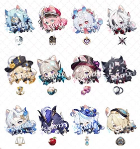 Llavero Genshin Impact Wriothesley Neuvillette Focalors Furina Lyney - Imagen 1 de 18