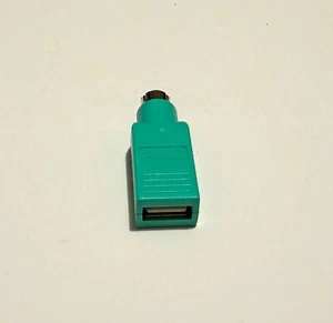 PS2 (Male) to USB (Female) Adapter for Keyboard or Mouse - Picture 1 of 2