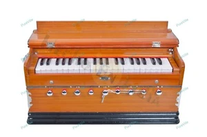 IndianCultura 9 Stopper 3.5 Octave Multi Bellow 42 Keys Professional Harmonium - Picture 1 of 19
