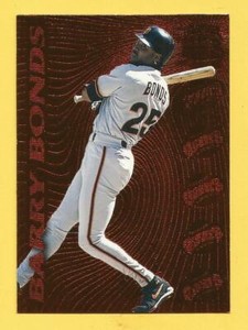 BARRY BONDS 1996 Pacific Prisms Red Hot Stars #RH15 Giants