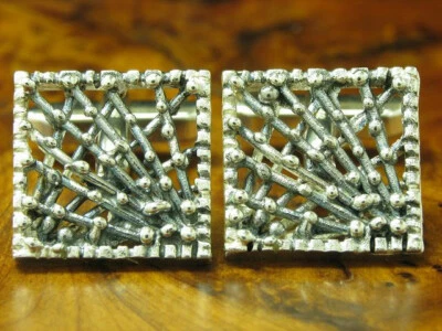 800 Gemelli In Argento / Argento Massiccio / 18,0mm / 13,8g - Immagine 1 di 3