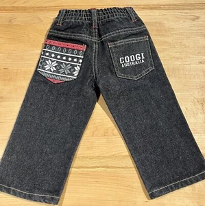 Jeans Coogi Niños 12M Niño Pequeño 5 Bolsillos Denim Azul Australia 10” Entrepierna Nuevos - Imagen 1 de 8