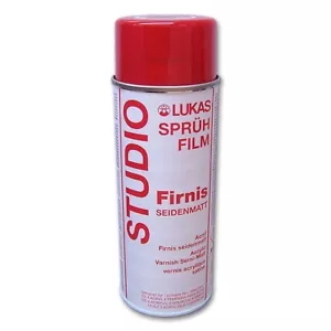 (23,60€/L)Firnis 400ml seidenmatt Sprühdose - Lukas 315092 - Bild 1 von 5