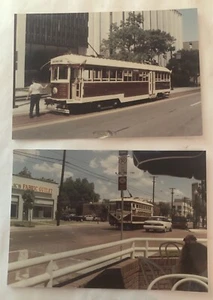 2 Vintage 1990 Photos Of McKinley Ave Transit Car # 369 - Picture 1 of 4