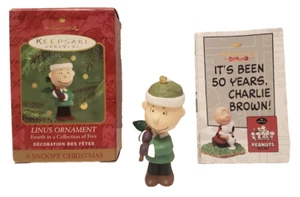 Hallmark Linus Keepsake Ornament A Snoopy Christmas Peanuts 50th 2000 - Picture 1 of 11
