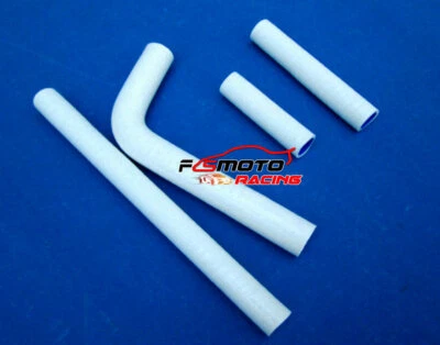 White Silicone Radiator Hose For 2001-2005 YAMAHA YZ250F / 2001-2006 WR250F - Image 1 of 4