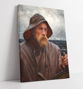 ALBERT EDELFELT, SAILOR FROM UUSIMAA -CANVAS WALL ARTWORK PICTURE PRINT - Picture 1 of 2