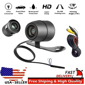 New Rear Front View Backup Camera for Pioneer AVH-221EX AVH221EX Radio - Picture 1 of 7