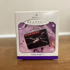 Hallmark Keepsake Weihnachtsschmuck 1998 - Star Wars X-Wing Dose Brotdose Neu - Bild 1 von 9