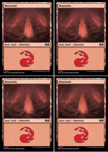 MTG - 4x MOUNTAIN - Wilds of Eldraine (C) - Picture 1 of 1
