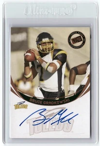 2006 Press Pass ROOKIE AUTO Bruce Gradkowski TOLEDO ROCKETS - Picture 1 of 2