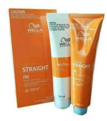 WELLA STRAIGHT Permanent Straight Hair👩 Straightening Cream