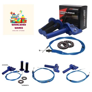 Universal 7/8" Quick Twist Motorcycle Throttle Assembly for Optimal Control - Picture 1 of 9